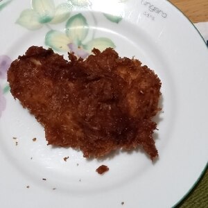 おつまみに鶏もも肉のフライ